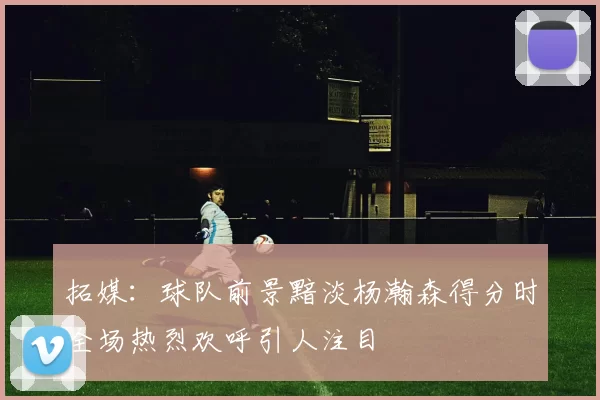 拓媒：球队前景黯淡杨瀚森得分时全场热烈欢呼引人注目